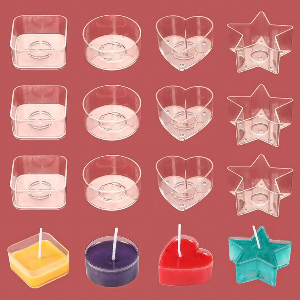 Candle Making Supplies Jars - 10Pcs DIY 아트 라이트 캔들 만들기