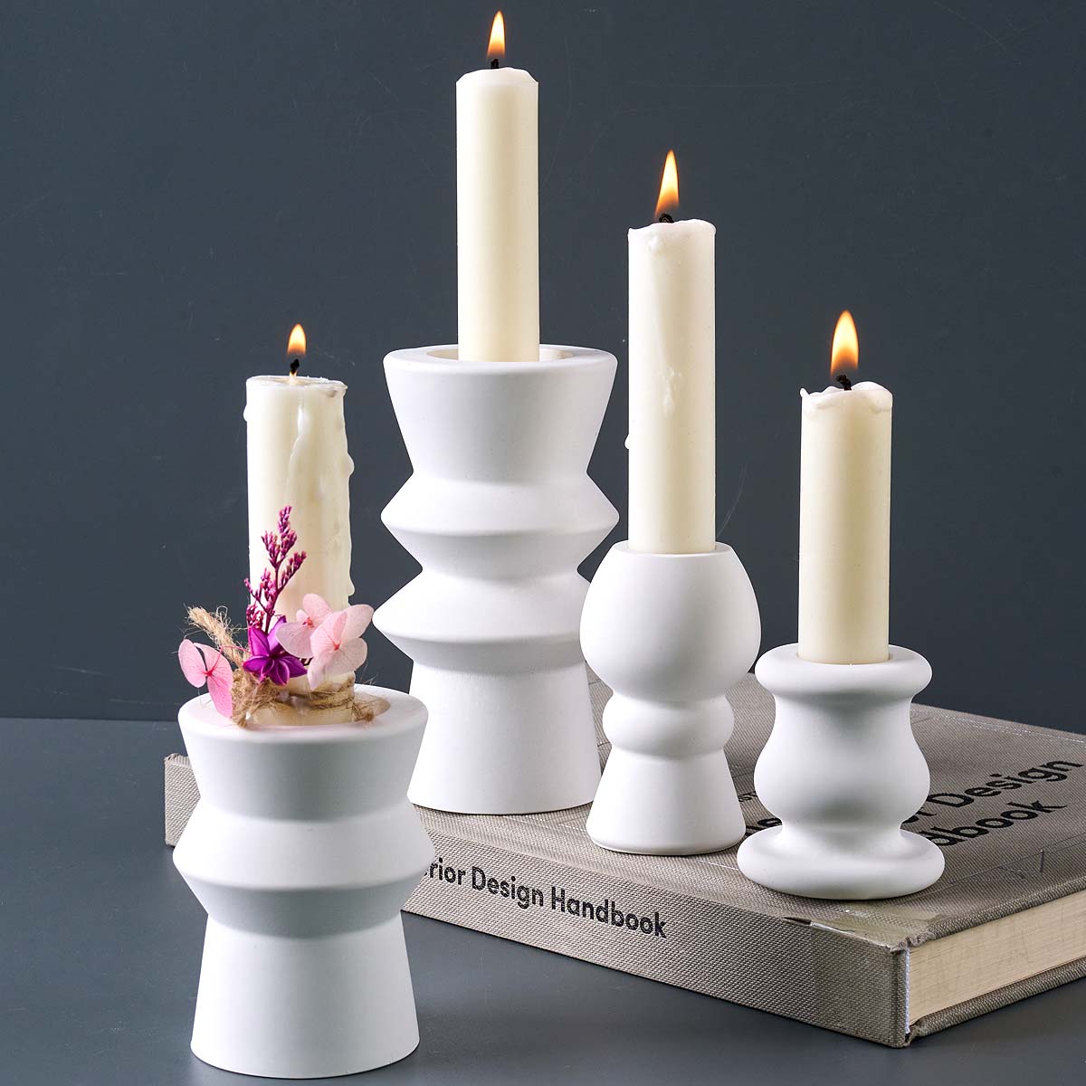 노르딕 캔들 홀더 실리콘 몰드 DIY 기하학적 로마 기 - Candle Quotes 리뷰 및 가격