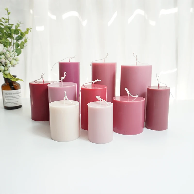 플랫 탑 대형 원통형 캔들 몰드, DIY 수제 실린더  - Candle Making Supplies Jars 리뷰 및 가격