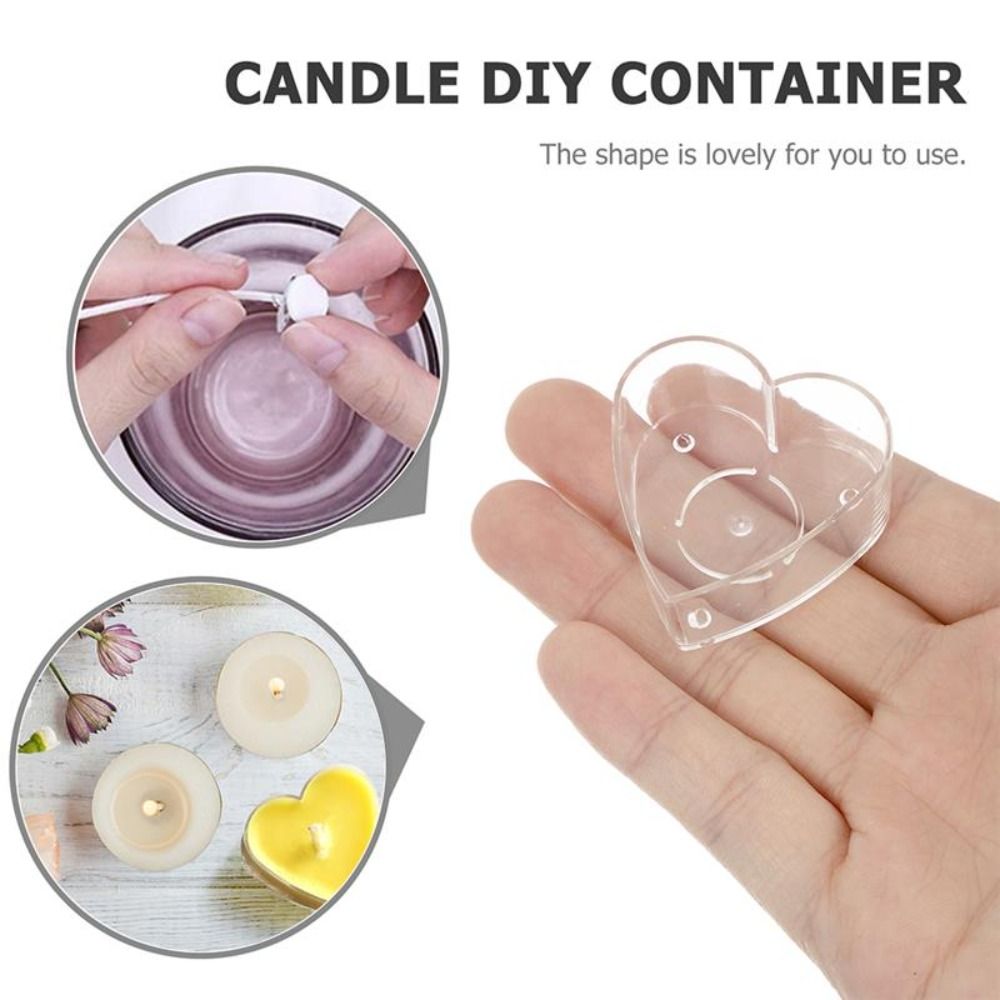 10Pcs DIY 아트 라이트 캔들 만들기 용품 Tea - Candle Making Supplies Jars 리뷰 및 가격