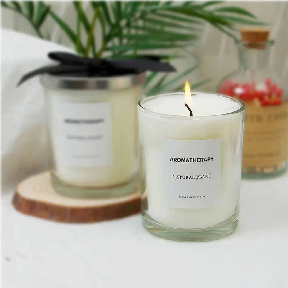 럭셔리 유리 캔들 항아리, 블랙 화이트 유리 캔들 홀더 - Candle Supplies Luxury 리뷰 및 가격